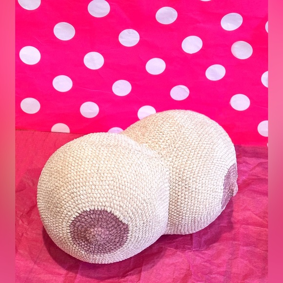 Handmade Fun Accent Pillow Sparkling Velvety BBs Home Decor - Brand New - Picture 3 of 7